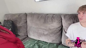 Hot Ember Snow Teases Spanks Student with Juicy Ass Cowgirl Ride