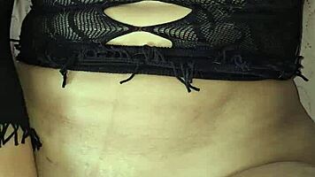 woman thrusts dildo deep craving thick milk squirt