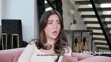 hyper sexual in-laws pull petite babe into wild anal threesome action