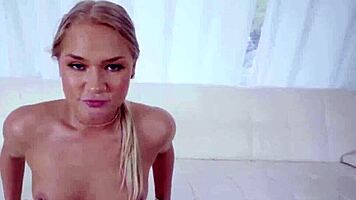rimjob that ass then throatfuck blonde babe hard!