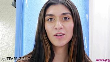 College Brunette Recalls Her First Sexual Adventure Vividly