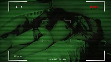 i catch beautiful young woman with boyfriend sneaking at night
