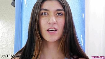 College Brunette Recalls Her First Sexual Adventure Vividly