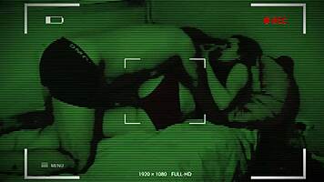 i catch beautiful young woman with boyfriend sneaking at night