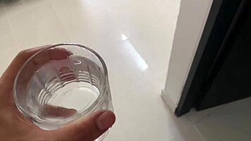 Curvy latina neighbor bends over for dorm doggystyle pounding