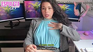 hey boss, come to my office for a dirty joi handjob session espuleta maia