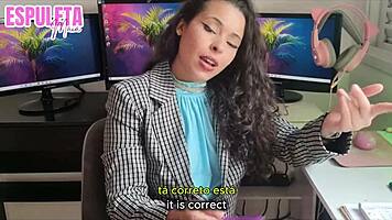 hey boss, come to my office for a dirty joi handjob session espuleta maia