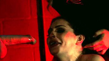 milf tricks shy teen into public strapon double penetration orgy