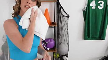 Coach Anya Olsen Intrigues With Student's Tough Stamina Workout