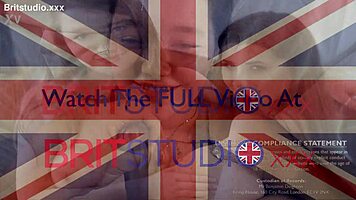 A british teen's first blowjob filmed up close