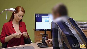 Redhead begs for quick loan