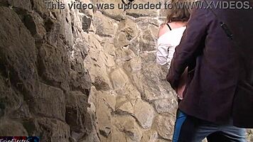 Hey Erin Electra gets fucked hard in the dungeon with handcuffs 😈🔗 she loves kinky BDSM play 💦