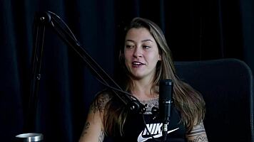 watch this naughty interview full of filthy fun with damiana and vovo moai part 1