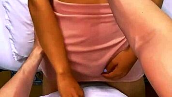 Stepdad invites best friend over leading to steamy hardcore creampie.