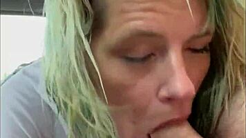 imagine that wet t-shirt hooker slurping cum nonstop in the backseat