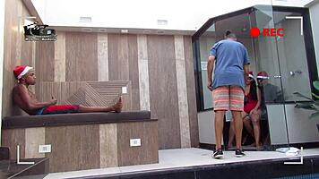 backstage natal scene with rubens badaro wallif santos gets wild