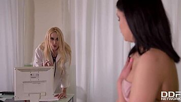 Shy Annie Wolf Examined Hard By Nurse Angel