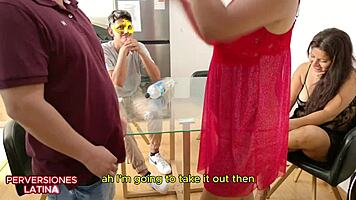 wanna watch real couple swap partners first time experimenting in wild foursome?