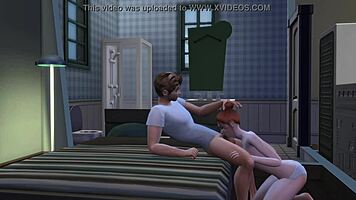 Young Cutie Drops Dirty for Older Stud Blowjob Action!