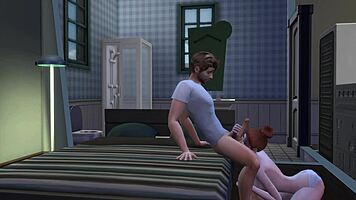 Young Cutie Drops Dirty for Older Stud Blowjob Action!