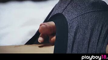 Hey, doesn't this skinny Colombian babe's nice tits drive her lover wild while fucking?