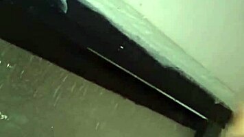 sexy colombian latina big tits neighbor bathroom surprise