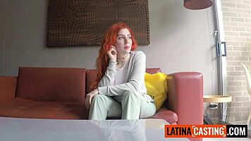 Tricked redhead Latina to fuck?