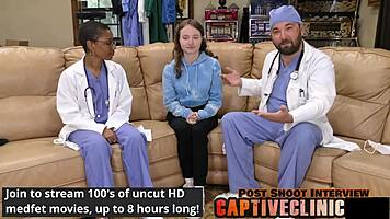 Nurse Serena Morgan's POV Latex Glove Patient Domination