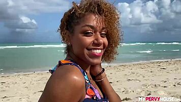 Milu Blaze French Vixen Explores Miami Heat Vibes