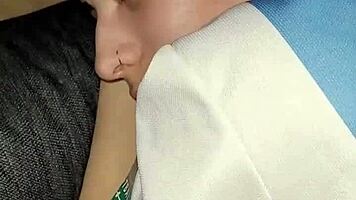 Skinny Arab Bent Over Doggystyle Creampie