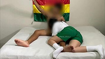 shy mexican college babe vanesa gets fucked hard in homemade casting