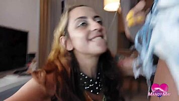 wanna watch me open my tight asshole with his huge cock? 100 anal creampie