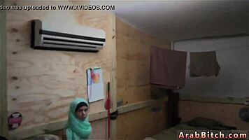 Petite girl buzzes vibrator in shaved pussy army uniform play