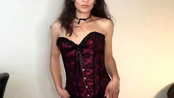 Fit Teen Nadia DiAmo Teases Lingerie in Heels