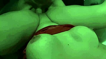 latina milf karen sleent rides nick jowels raw, begging no creampie but loving the risk