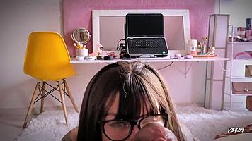 Teasing Handjob Builds to Ruined Climax and Ball Rimjob