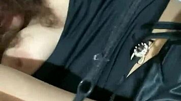 Intimate scandal video of sexy Argentinian model's big tits and ass!