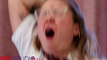 hot 18 year old student rae films first porn fuck