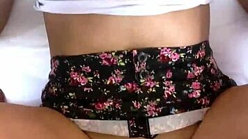 My tight petite tits bounce hard in creampie pounding