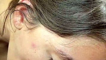 skinny 18yo rides daddy pov after sloppy morning deepthroat