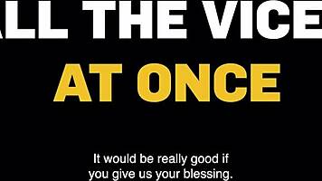 all the vices hit at once with blonde beauty 😈🔥