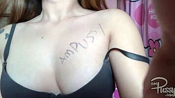 filipina teen writes pussy on naked body