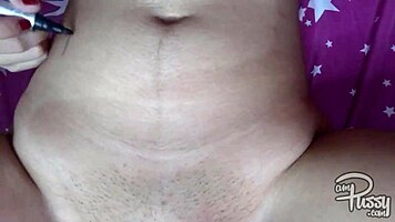 filipina teen writes pussy on naked body