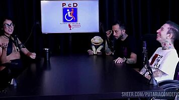 Sultry Bia Hot Teases in Naughty Porn Cast Brazil Interview Part 3