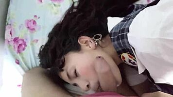 dressed sexy for bf his thick cock punishes hard