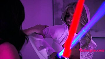 star whores parody with petite blonde skinny teens in taboo california group fun