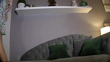 two cute brunettes arrive for photoshoot but end up in pov threesome handjob