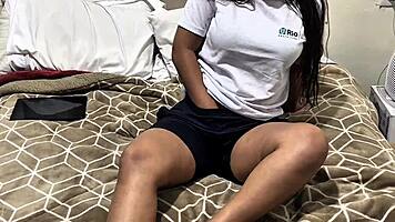 Bent over for mature man, juicy pussy gets doggystyle pounding