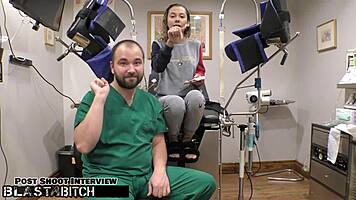 kalani luana's tanned belly blasted by tampa doctor's thick cum load