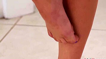 oops my tight pussy got creampied after teasing